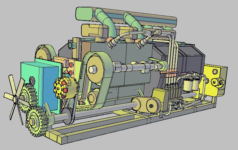 New technology of I.C. Engine with oscillating shaft - Enginewos